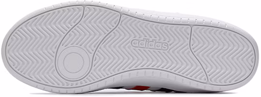 Details for adidas All Court Mid Shoes Black//Red 'White' H02982