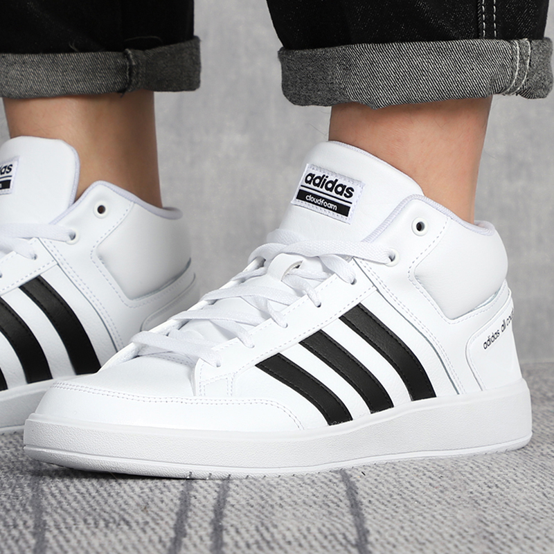 Sizing 아디다스 올코트 미드 화이트   (adidas All Court Mid White ) H02980