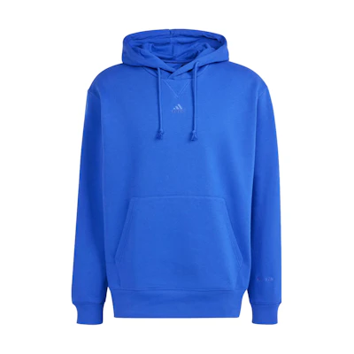 adidas All Szn Fleece Hoodie Solid Logo Pullover - Royal Blue IX3950