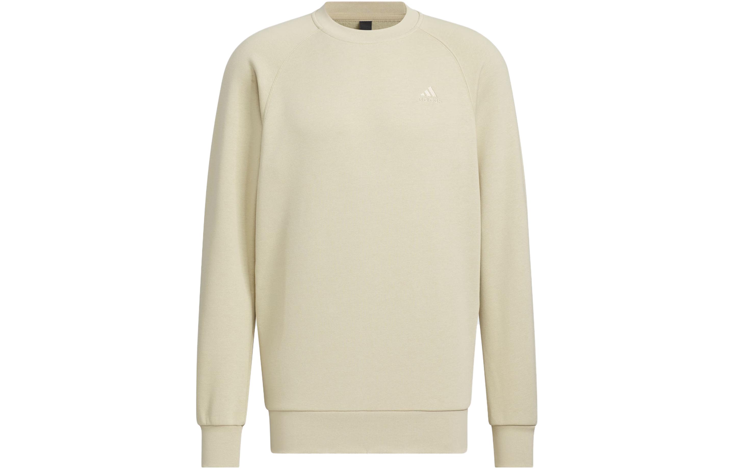adidas ALL SZN Oversized Sweatshirt Prairie Brown Crewneck Pullover IY4282