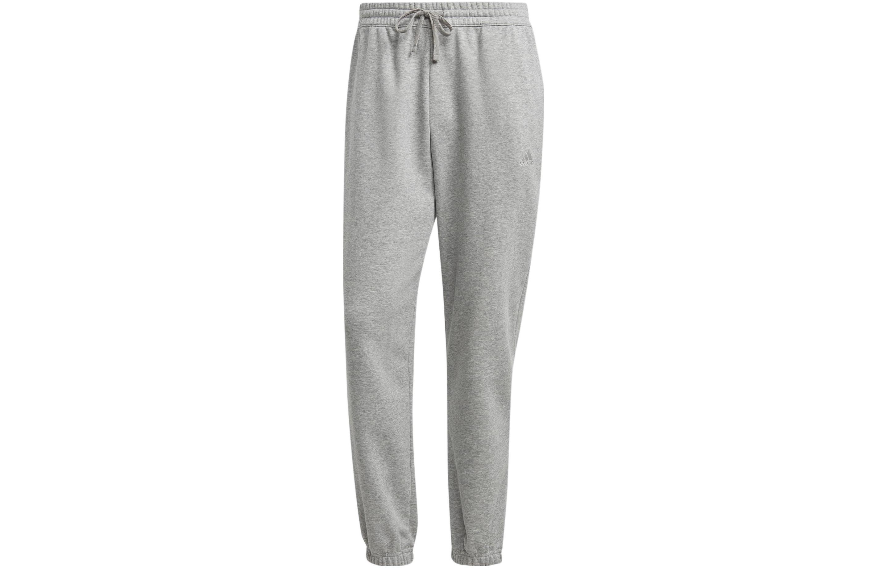 adidas All Szn Solid Logo Jogger Sweatpants Grey IC9773