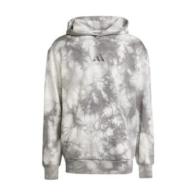 adidas All SZN Sportswear FW24 Grey Hoodie with Logo and Comfort Fit IX1257