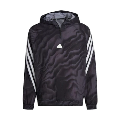 adidas Allover Print Half-Zip Hoodie Jacket IC3707