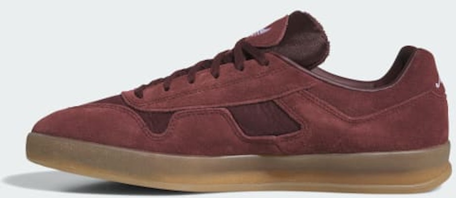 Adidas Aloha Super Aurora Ruby/Core Black/Gum JH8136 Details for Adidas Aloha Super Aurora Ruby/Core Black/Gum JH8136