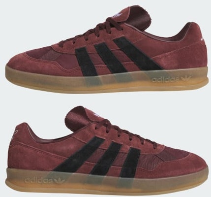 Adidas Aloha Super Aurora Ruby/Core Black/Gum JH8136 Sizing Adidas Aloha Super Aurora Ruby/Core Black/Gum JH8136