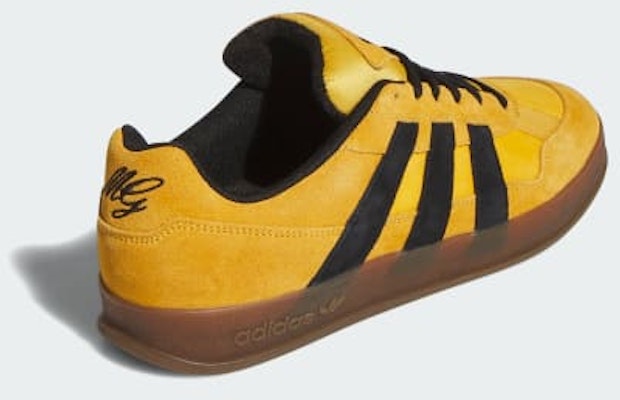 Adidas Aloha Super 運動鞋/二手 黃色/黑色/焦糖底 HQ4718 Purchase Adidas Aloha Super 運動鞋/二手 黃色/黑色/焦糖底 HQ4718