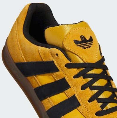 Adidas Aloha Super 運動鞋/二手 黃色/黑色/焦糖底 HQ4718 Cheap Adidas Aloha Super 運動鞋/二手 黃色/黑色/焦糖底 HQ4718