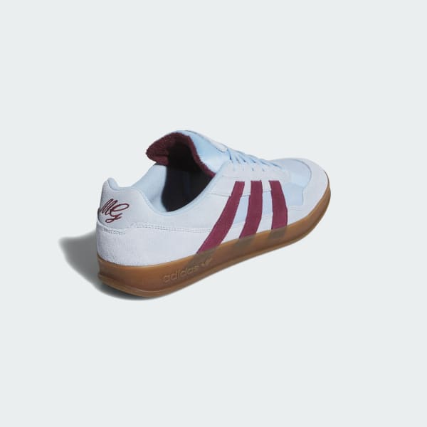 Details for Adidas Aloha Super Sepatu Clear Sky/Maroon/Gum HQ4717