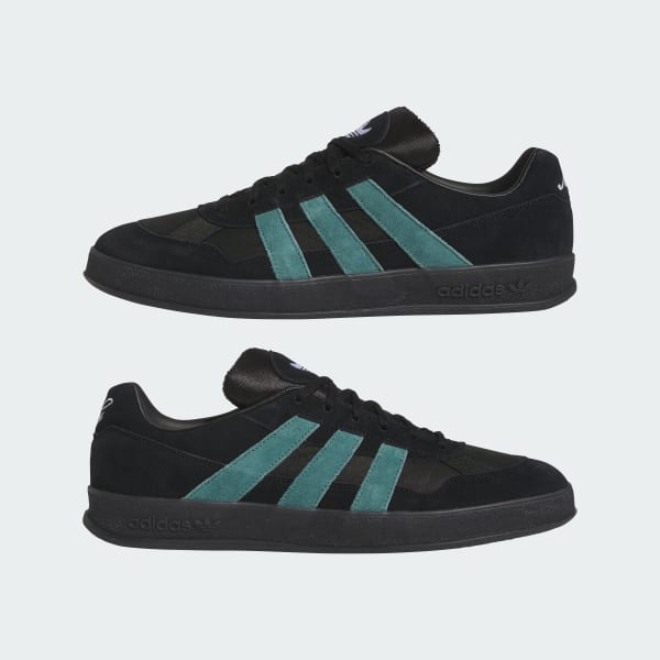 Cheap Adidas Aloha Super Core Black/Teal/Putih Sneakers JQ1042
