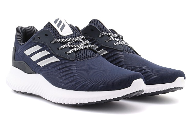 Shop adidas Alphabounce Rc M 低筒 跑步鞋 男女同款 深藍