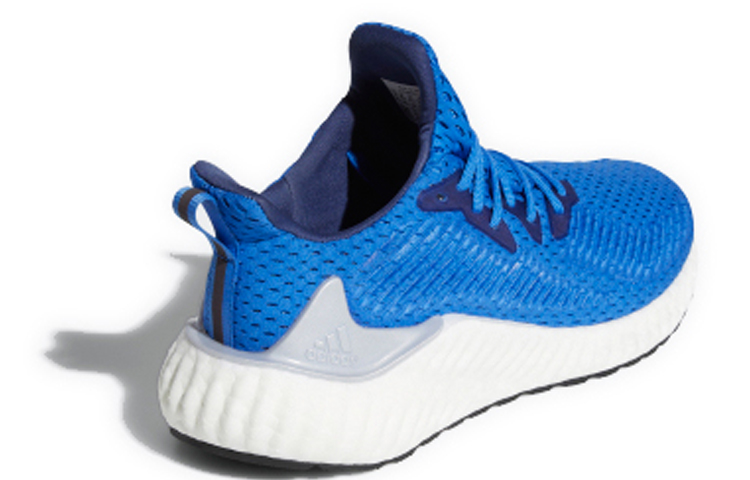 Lookbook adidas AlphaBoost 'Glow Blue' Biru Bersinar EG1434