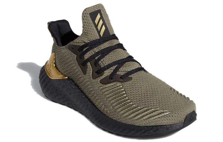 adidas AlphaBoost 'Legacy Green Gold Metallic' 圖 3