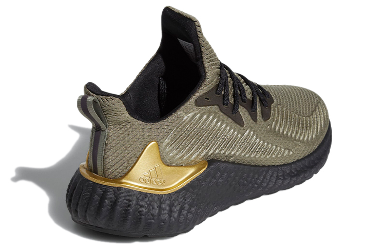 adidas AlphaBoost 'Legacy Green Gold Metallic' 圖 4