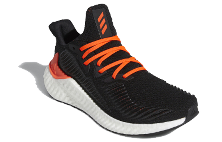 Lookbook adidas ALPHABOOST系列 休閒 透氣 低筒 跑步鞋 男女款 黑橙