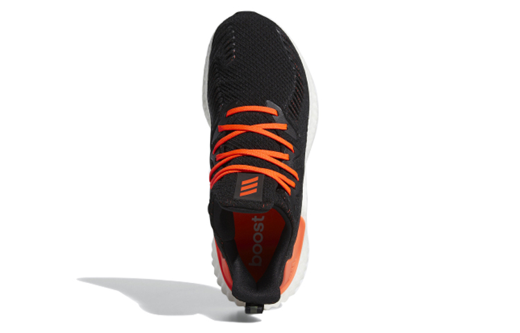 Purchase adidas ALPHABOOST系列 休閒 透氣 低筒 跑步鞋 男女款 黑橙