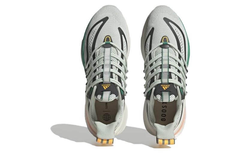 Lookbook adidas AlphaBoost V1 'Linen Hijau Solar Emas' HQ7091