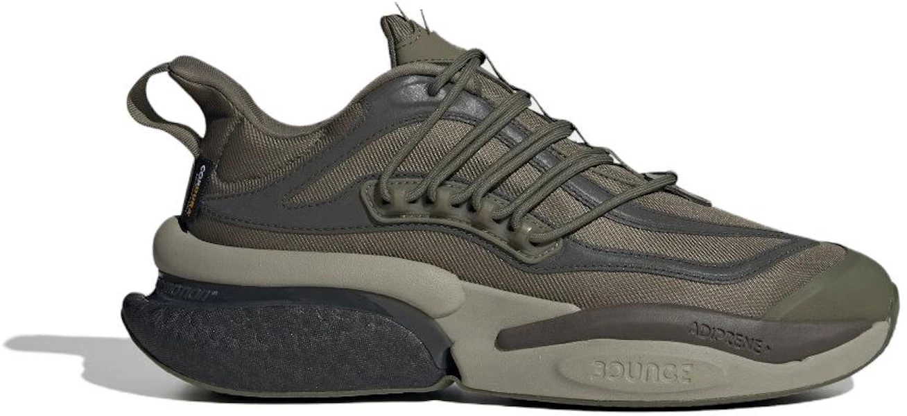 adidas AlphaBoost V1 'Olive Strata' Hijau Zaitun IG3129 Lookbook adidas AlphaBoost V1 'Olive Strata' Hijau Zaitun IG3129