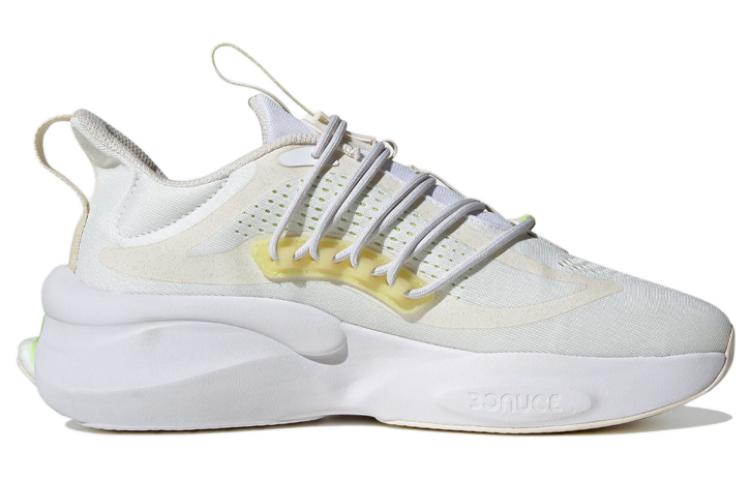 Lookbook adidas AlphaBoost V1 Hardloopschoenen ''Wit Geel'' IG3072