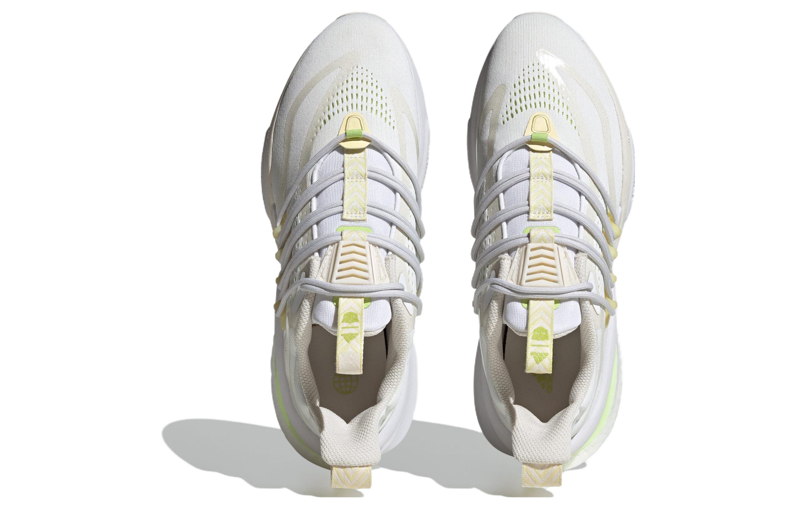 Shop adidas AlphaBoost V1 Hardloopschoenen ''Wit Geel'' IG3072
