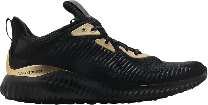 adidas Alphabounce 1 Black Gold Metallic FZ2196 FZ2196 Novelship