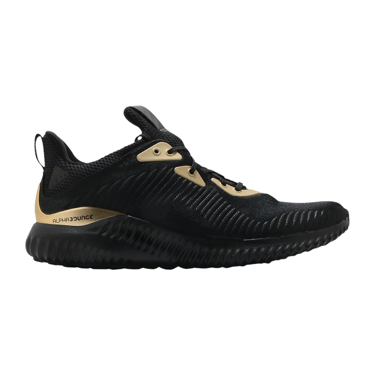 Buy adidas Alphabounce 1 Black Gold Metallic FZ2196 Novelship