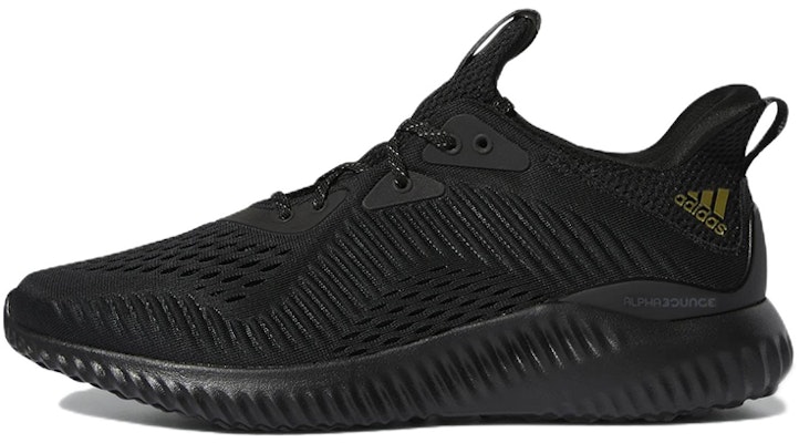 adidas Alphabounce 1 'Black Gold Metallic' GV8827 Buy adidas Alphabounce 1 'Black Gold Metallic' GV8827