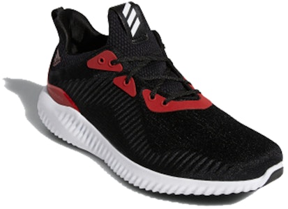 adidas Alphabounce 1 運動 耐磨 低筒 跑步鞋 男款 黑紅 Order adidas Alphabounce 1 運動 耐磨 低筒 跑步鞋 男款 黑紅