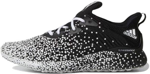 阿迪达斯 Alphabounce 1 耐磨防滑跑步鞋 黑白 Buy 阿迪达斯 Alphabounce 1 耐磨防滑跑步鞋 黑白