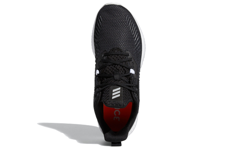 Shop adidas Alphabounce 3 跑步鞋 男款 黑銀白