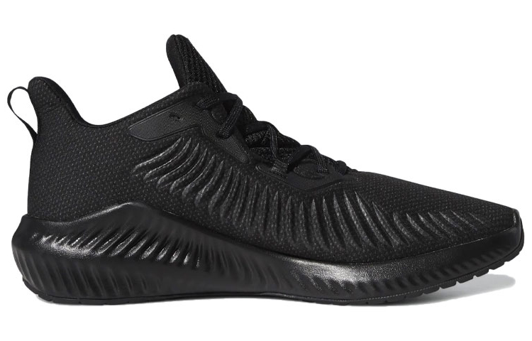 Lookbook adidas Alphabounce+ 3 'Triple Black' Hitam Penuh EG1391