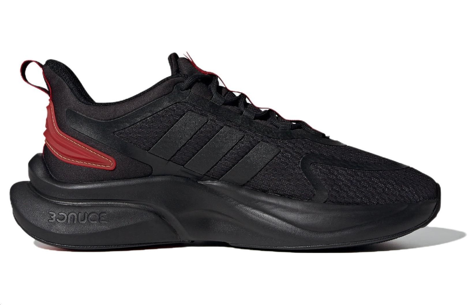 Order 阿迪达斯阿尔法Bounce+ 黑红配色 ID8624