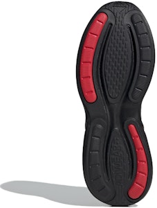 adidas Alphabounce+ 圓頭繫帶 減震耐磨 低筒 跑步鞋 男女同款 黑紅 Shop adidas Alphabounce+ 圓頭繫帶 減震耐磨 低筒 跑步鞋 男女同款 黑紅