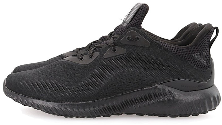 adidas Alphabounce+ 'Triple Black' FW4685 Lookbook adidas Alphabounce+ 'Triple Black' FW4685