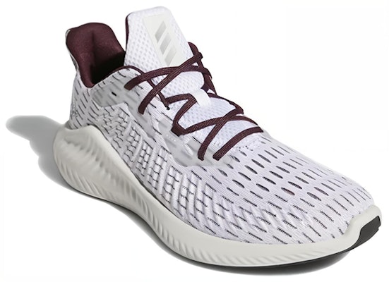 adidas Alphabounce+ 'White Maroon' EF8183 Order adidas Alphabounce+ 'White Maroon' EF8183
