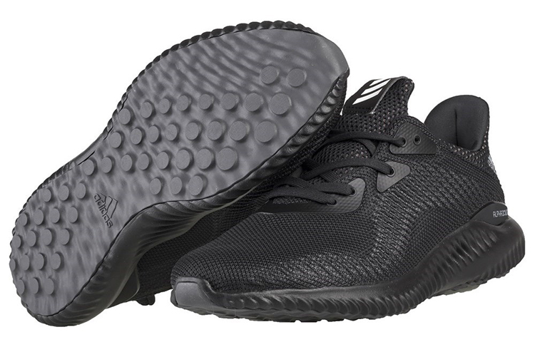 Purchase adidas AlphaBounce 1 低筒耐磨跑步鞋 黑色