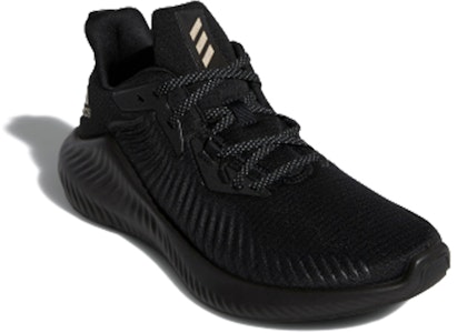adidas AlphaBounce 跑步鞋 男女款 黑金 Order adidas AlphaBounce 跑步鞋 男女款 黑金