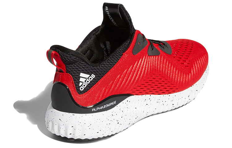 Shop adidas AlphaBounce 紅黑