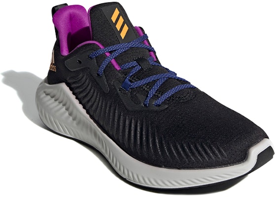 阿迪达斯Alphabounce+ Run EM“黑色真金”跑鞋 G54125 Lookbook 阿迪达斯Alphabounce+ Run EM“黑色真金”跑鞋 G54125