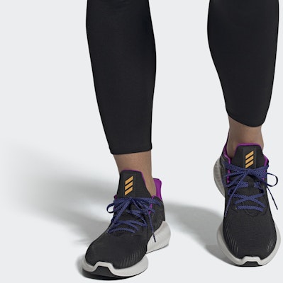 adidas Alphabounce+ Run EM 'Negro Oro Real' G54125 Sizing adidas Alphabounce+ Run EM 'Negro Oro Real' G54125