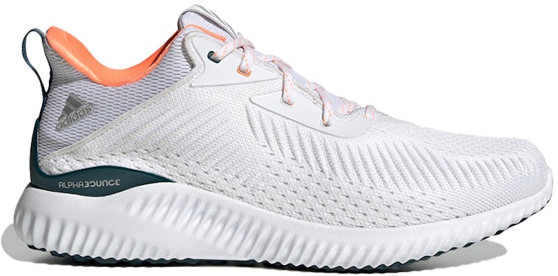 adidas AlphaBounce 低筒 跑步鞋 男女皆宜 白 Order adidas AlphaBounce 低筒 跑步鞋 男女皆宜 白