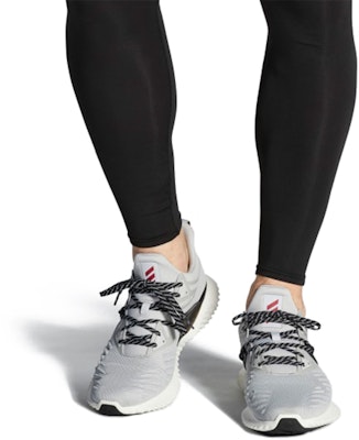 adidas Alphabounce Beyond 2.0 'Kelabu Putih Merah' G28829 Sizing adidas Alphabounce Beyond 2.0 'Kelabu Putih Merah' G28829