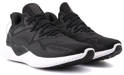 Adidas AlphaBounce Beyond 減震防滑 低筒 跑步鞋 男款 黑色 Shop Adidas AlphaBounce Beyond 減震防滑 低筒 跑步鞋 男款 黑色