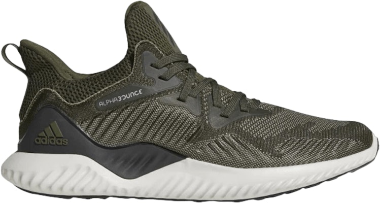 Adidas Alphabounce Beyond 透氣耐磨 低幫 跑步鞋 男款 綠棕 休閒 Buy Adidas Alphabounce Beyond 透氣耐磨 低幫 跑步鞋 男款 綠棕 休閒