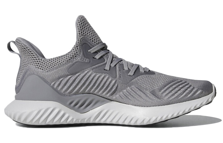 Order 阿迪达斯 AlphaBounce Beyond 低帮 跑步鞋 男款 灰白