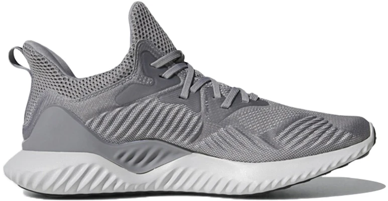 阿迪达斯 AlphaBounce Beyond 低帮 跑步鞋 男款 灰白 Order 阿迪达斯 AlphaBounce Beyond 低帮 跑步鞋 男款 灰白