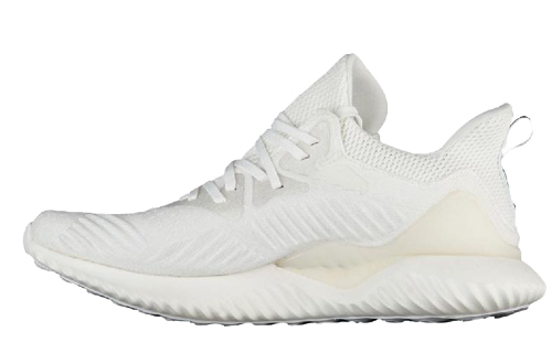 Buy adidas Alpha Bounce 編織跑步鞋 男女同款 白