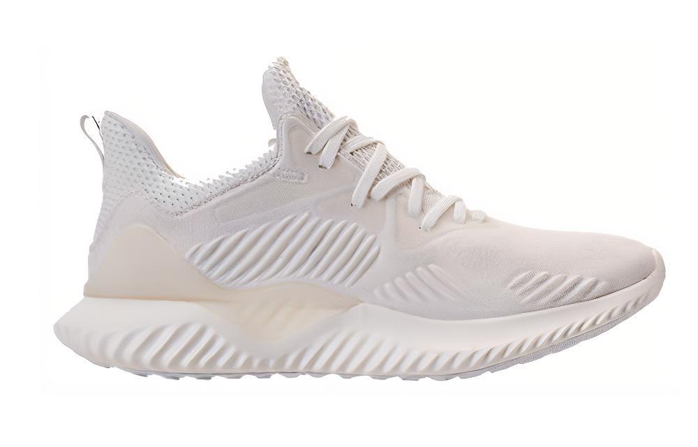 Order adidas Alpha Bounce 編織跑步鞋 男女同款 白