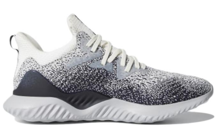 Order adidas AlphaBounce 舒適 耐磨 低筒 跑步鞋 男款 黑灰