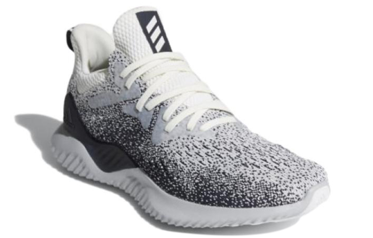 Lookbook adidas AlphaBounce 舒適 耐磨 低筒 跑步鞋 男款 黑灰
