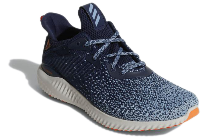 Lookbook adidas Alphabounce Ck 跑步鞋 耐磨防滑 低筒運動跑鞋 深藍色